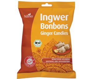 הובנר – סוכריות ג’ינג’ר אורגניות