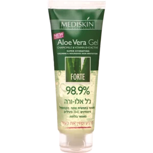 mediskin ג’ל אלוורה טבעי