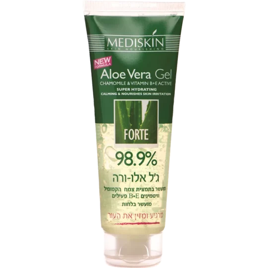 mediskin ג’ל אלוורה טבעי