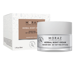 מורז קרם לילה טבעי לעור יבש