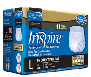 תחתוני INSPIRE אוברנייט – מידה L