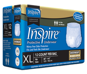 תחתוני INSPIRE אוברנייט – מידה XL