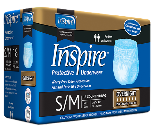 תחתוני INSPIRE אוברנייט – מידה M