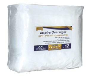 תחתוני INSPIRE אוברנייט – מידה XXL