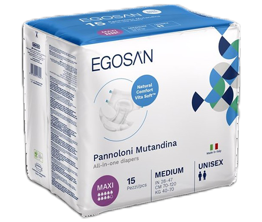 חיתולי EGOSAN מקסי אוברנייט – מידה M
