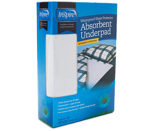 סדינית INSPIRE רב פעמית – 86X76