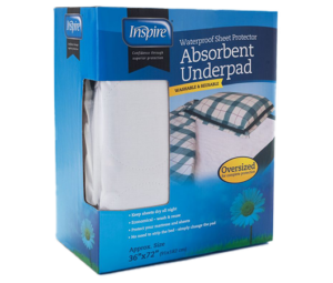 סדינית INSPIRE רב פעמית – 180X90