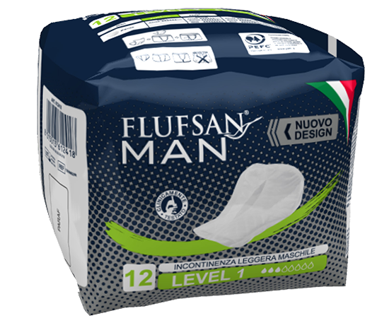תחבושות לגבר FLUFSAN – רמה 1