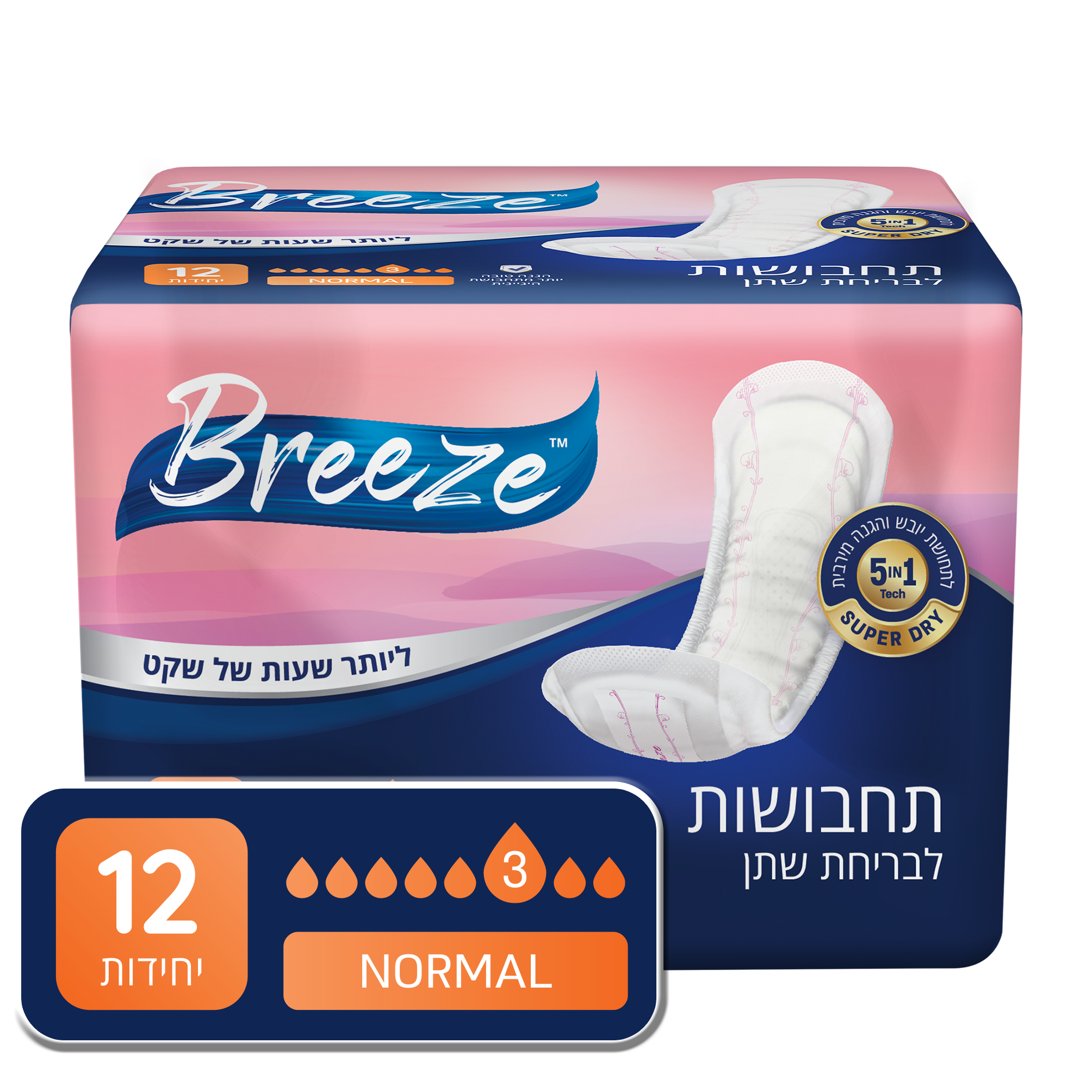 תחבושות BREEZE נורמל