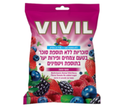 ויויל - סוכריות פירות יער ללא סוכר