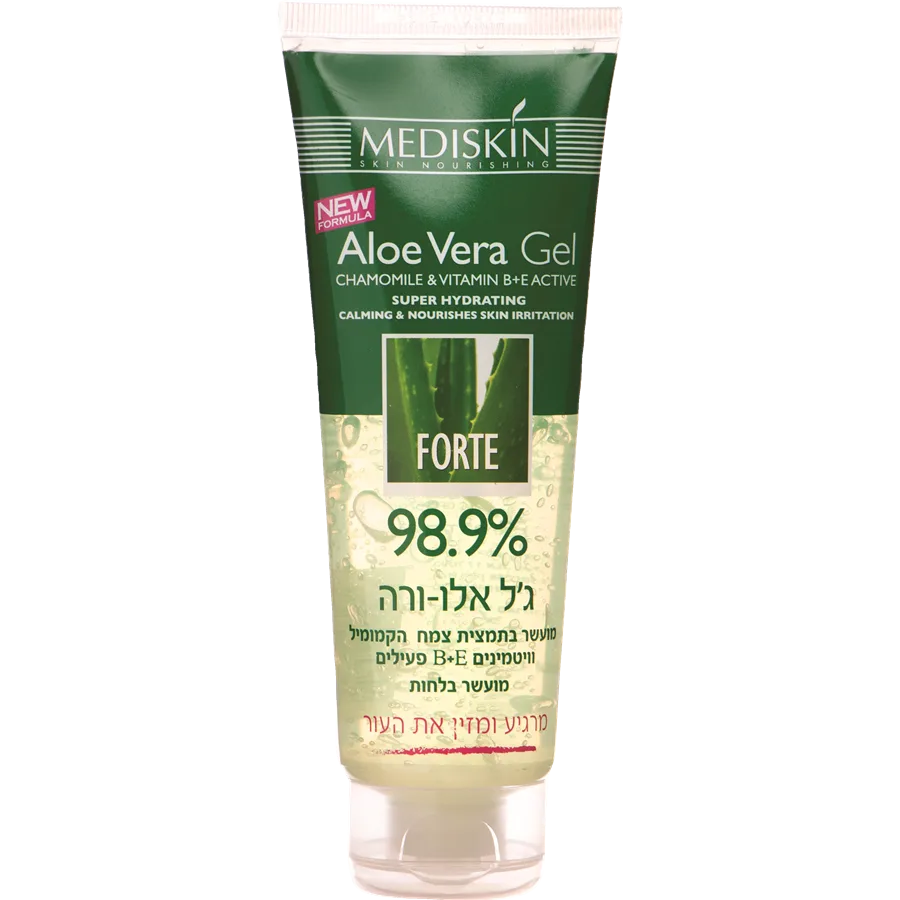 mediskin ג’ל אלוורה טבעי